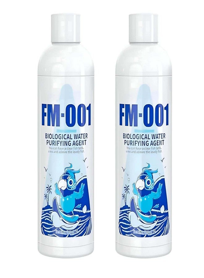 QUICZE Aquarium Water Clarifier | Fish Tank Water Purifier Algae Remover | Suitable for Fresh Water | Cloudy Water Remover for Crystal Clear Aquarium Water (200ml - Image 1